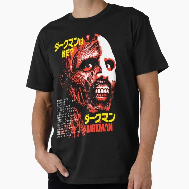 DARKMAN Vintage monster Zombie t shirt 0507 Men's 100% cotton S-6XL