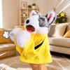 Battle Husky Vocal Hand Puppet Plush Tricky Doll Funny Boxing Dog Doll
