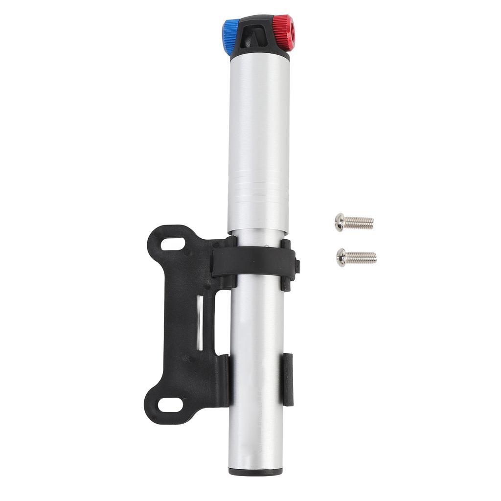 Mini Pompă Bicicletă Aliaj Aluminiu Compatibilă Valvă US și Franceză Pompă de Mână Portabilă pentru Aer Bicicletă pentru Șosea