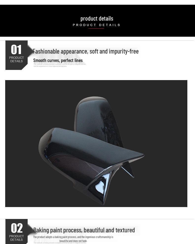 BMW 1234 Series Rearview Mirror Shell - X1i3F30F20F32, Horn Style