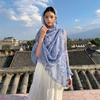 Head Wraps Sunscreen Shawl Sun Protection Beach Scarf Hijab Paisley Shawl  Travel