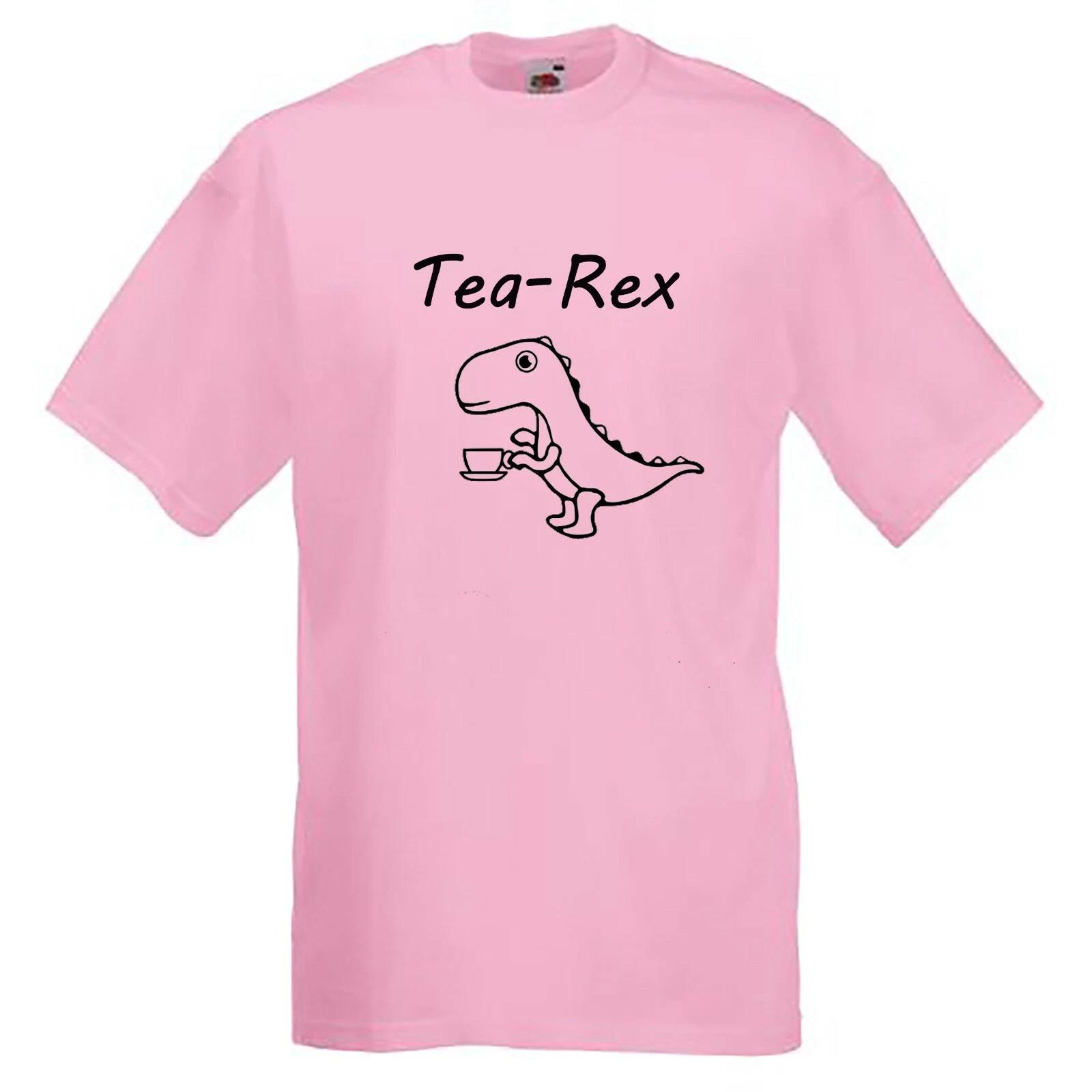 Tea Rex Unisex Funny Joke Dinosaur Morning Drink Brew Novelty Gift/ Tea Lovers S