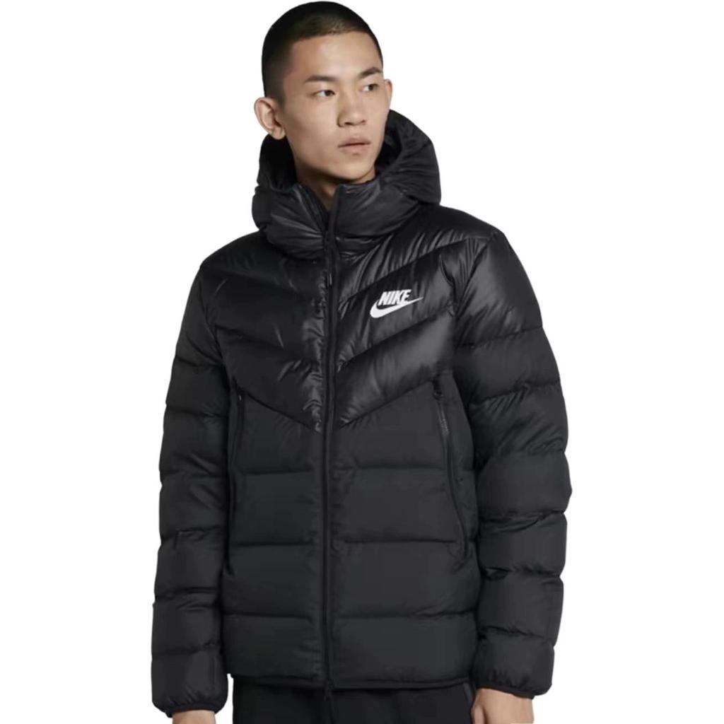 Nike Sportswear NSW Down Fill Sports Hooded Stay Warm Down Jacket Green Men's CU0226-380