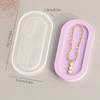 Jewelry Holder Organizer Mold Oval Plate Dish Cup Mat Silicone Mould DIY Storage Tray Coaster Epoxy Resin Molds Crafts