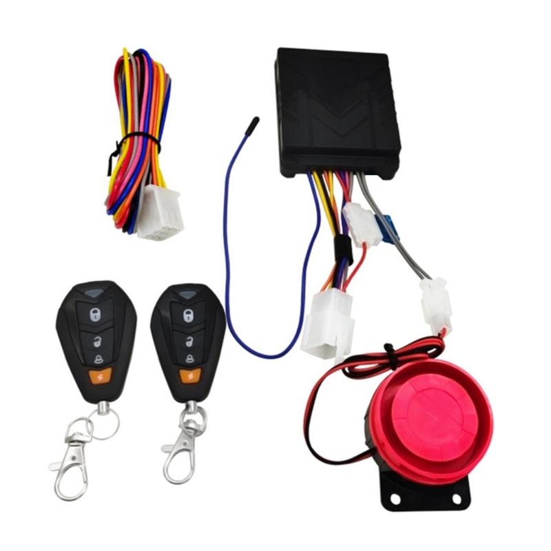 

Mobile Phone Bluetooth-compatible Keyless Access App Motorbike Alarm-Siren Remote Control Electric Engine Locking System