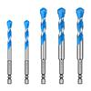 High Hardness Eccentric Drill Precisions Drilling 5/6/8/10/12mm Glass Tile Ceramic Punching Rock Triangles Drill Bit