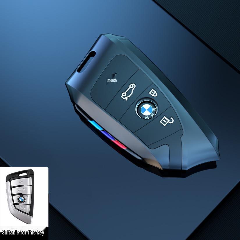 BMW Schlüsselhülle: Passt für 26 Modelle, darunter 5er, X5, X1, 525, X3, X7 und 3er.