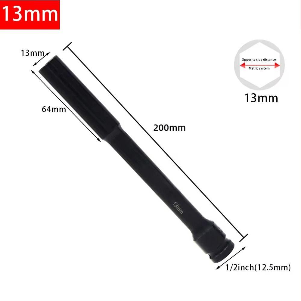 1Pcs Electric Hex Standard Wrench 1/2inch Extended Hex Socket Socket Head Adapter