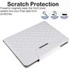For iPad Pro 11 (2025)/11 (2024) Case Grids Leather Tablet Cover Auto Wake/Sleep Card Holder
