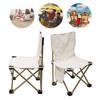 Folding Camping Chair Rust Proof Prevent Slipping Waterproof Portable Outdoor Chair for Fishing Camping Beach