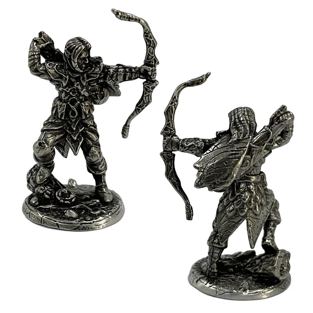 War Chess Table Game Car Ornaments Decorations Crafts Copper Undead Skeleton Soldiers Dolls Army Legion Model Figurine Miniature