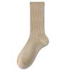 Female Spring and Autumn New Anti Bacterial Anti Odor Cotton Long Socks