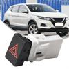 Black Hazard Light Switch For Nissan For Qashqai J10 2007 2013 Vehicles