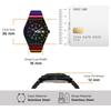 TIMEX Watch TW2V65900 Unisex Timex Q Rainbow Black [Parallel Import]