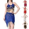 Bauchtanz Kostüm Set Bauchtanz BH Top Bauchtanz Rock Halloween Bauchtanz Outfits für Bühnenauftritte