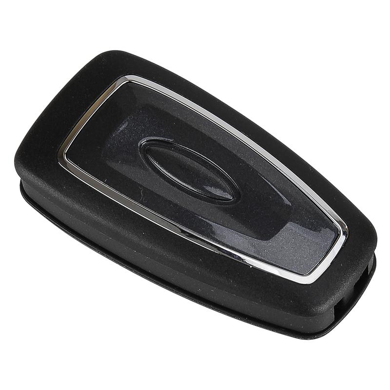 3-Tasten Klappschlüsselanhänger Hülle Gehäuse mit ungeschnittenem Bart Passend für Ford Transit Tourneo 2016 2017 2018-