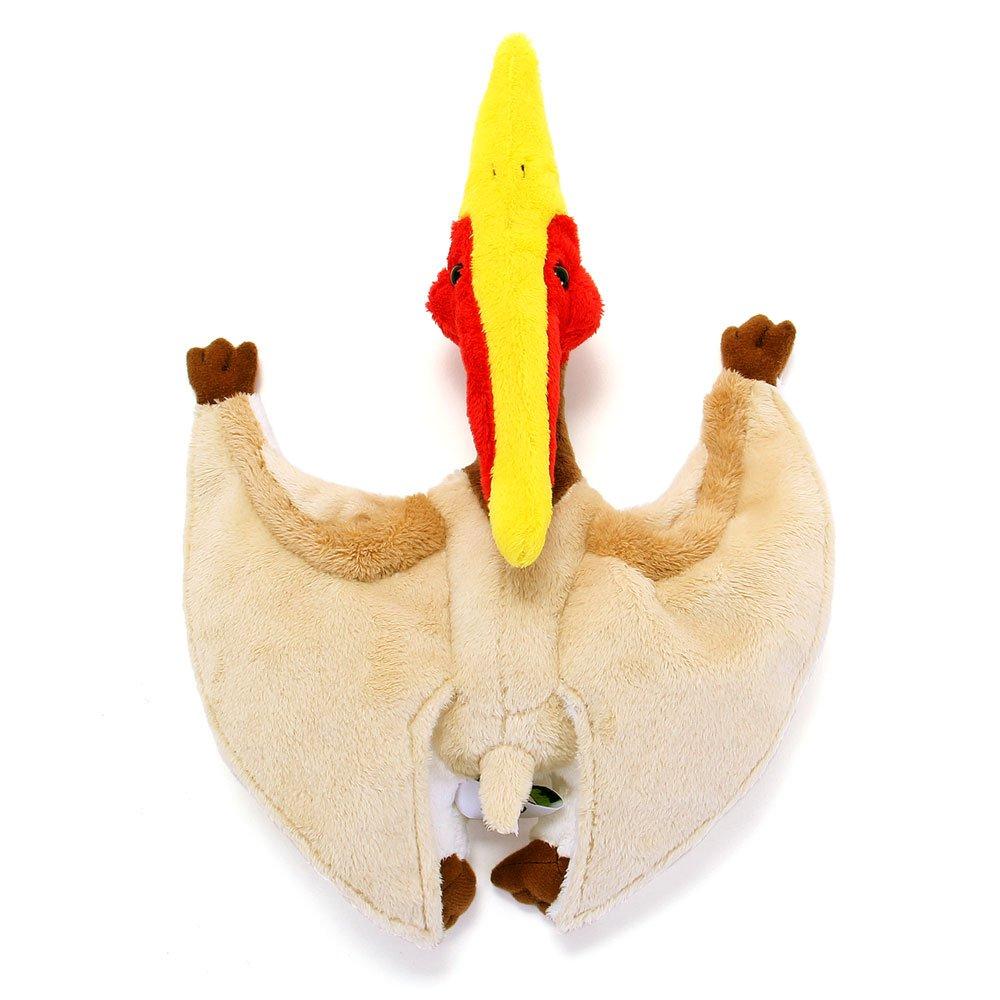 Calorata Pteranodon Pluche Speelgoed (Nestling SerieZachte Aanraking) Realistisch Dinosaurusspeelgoed Pop Cadeau Verjaardag (Tweemaal getest) Kerstcadeau