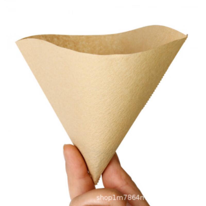 Jiaqi V01 Conical Natural Coffee Filter Papers