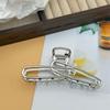 Women Zinc Alloy Hair Claw Elegant Hollow Vintage Barrettes Hairpins Hair Accessories For Girls Daily Wear