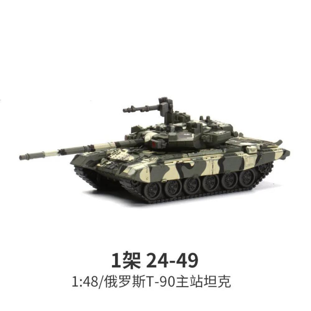 1/48 Russian T-90 Main Battle Tank Model Creative Military Series Building Blocks Decor Assembled Toys For Boys Christams Gifts