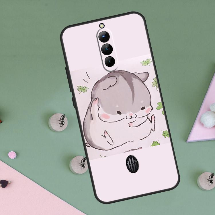 Rabbit mouse Hamster Case For Red Magic 9 8 10 Pro Plus 6 6S 7S 7 Pro 5G 6R RedMagic 9S 8S 10S Pro Plus Cover