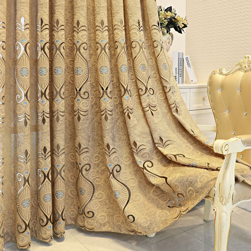 

Европейская оконная штора для гостиной, балкона, утолщенная защита от солнца 200*270CM