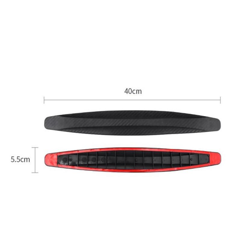 2pcs Car Bumper Protector Strip Guard Corner Protection Strips Scratch Protector Crash Anti Collision Auto Accessories