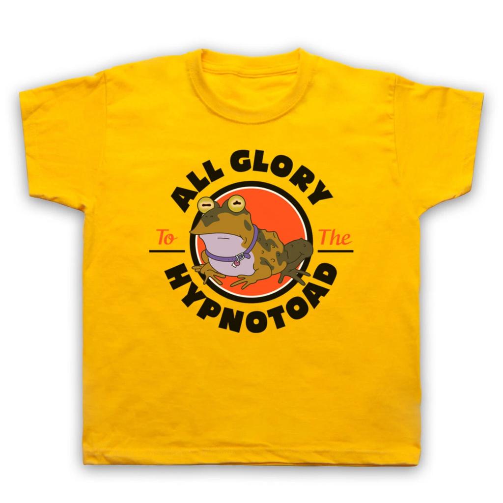 FUTURE CARTOON ALL GLORY TO THE HYPNOTOAD SCI FI COMEDY KIDS CHILDS T-shirt
