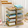 Desktop Book Organizer and Storage Rack