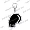 Cute Cartoon Cat Pet Keychain KeyRing Fashion Funny Black Cat Popular for Bag Pendant Llaveros Aaccessories Gift