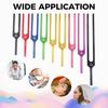 Bskivd Tuning Fork Set, 9 Color Tuning Forks for Chakra Healing, Sound Therapy, and Perfect Harmony of Body, Mind, and Spirit