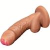 Weicher manueller Dildo J, superweicher, verdickter Simulations-Wickel-Leder-Masturbator für Frauen, großer Kopf, Simulationsstiel für Männer, für Schwule