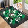 Soft Floor Carpet Hibernian FC Pattern Area Rug Decorative Mat For Home Room Decoration