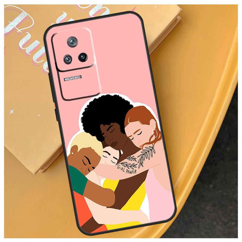 Feminist Girl Power Women For POCO F5 X5 Pro X3 Pro M4 M5s F3 X4 F4 GT Funda For Xiaomi 11T 12T 13 Pro 11 12 Lite  Case