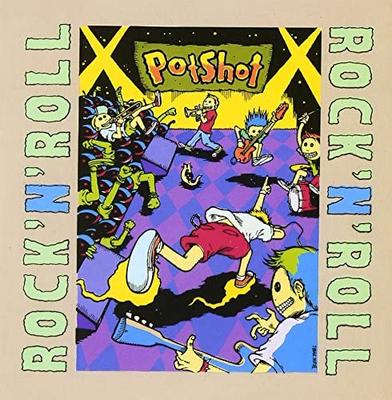 CD POTSHOT  RocknRoll TV020 TvFreak Record 1999 Japan ObiJapanese PopRock Used