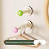 No-Drill Wall-Mounted Suction Cup Clothes Drying and Storage Rack