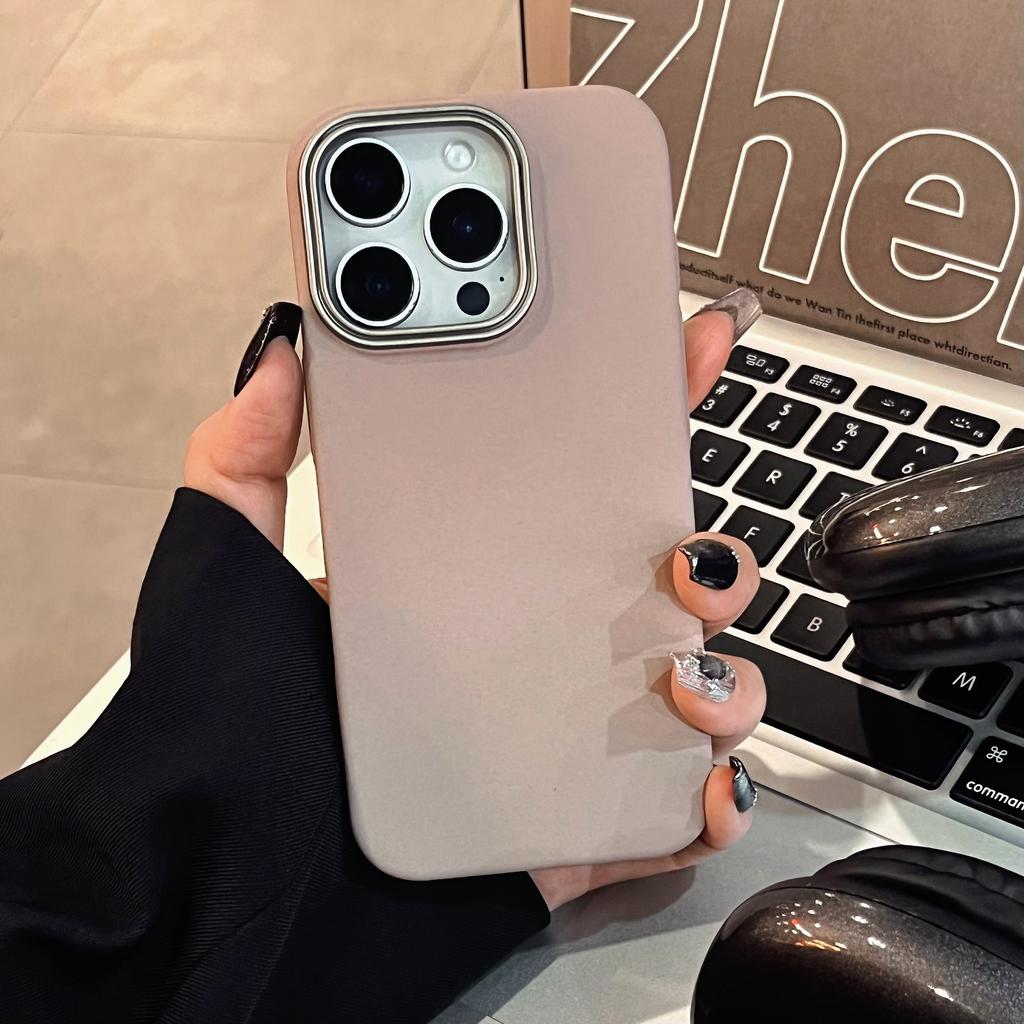 Rock Sand Phone Case for IPhone 15 Plus Protective Case 16e Frosted Anti Slip Shell for Apple 12 Pro