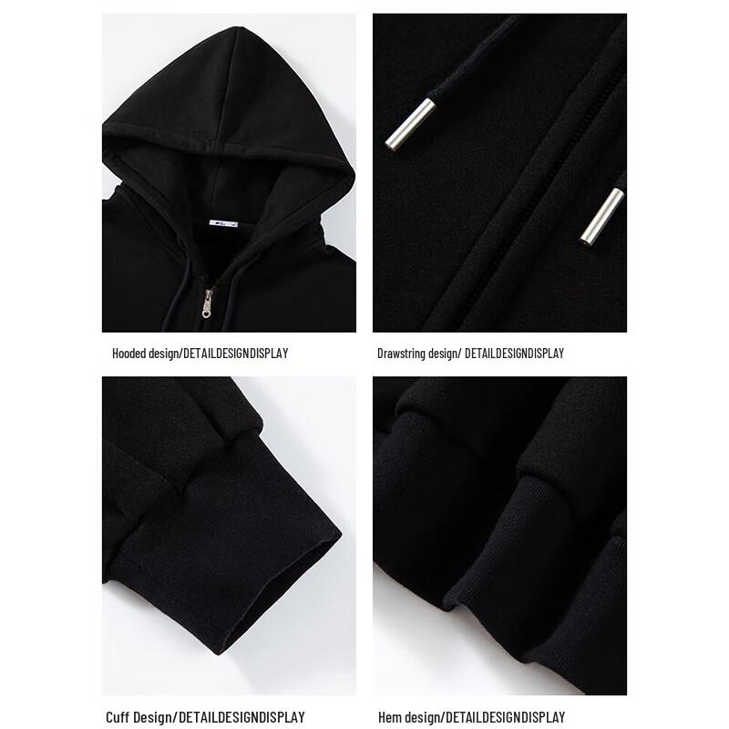 Warrior Men's Hooded Knit Cardigan Sweatshirt