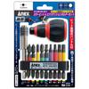 ANEX Color Bit Extension Holder with Interchangeable Handles, 9-Piece Set, ACMH9-EH
