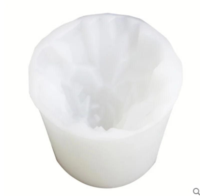 2025 New Creative DIY Scented Candle Mold Iceberg Shape Handmade Candle Diy Mold Suitable Household Use Candle Molds
