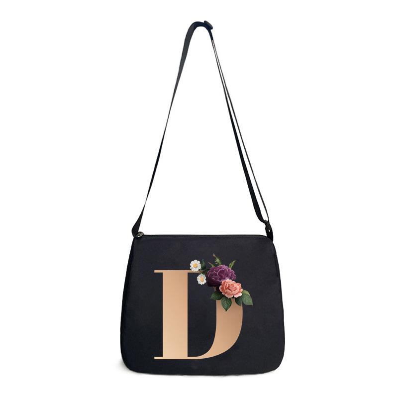 New letter printed handbag women's fashion versatile clutch bag portable messenger bag underarm shoulder bag