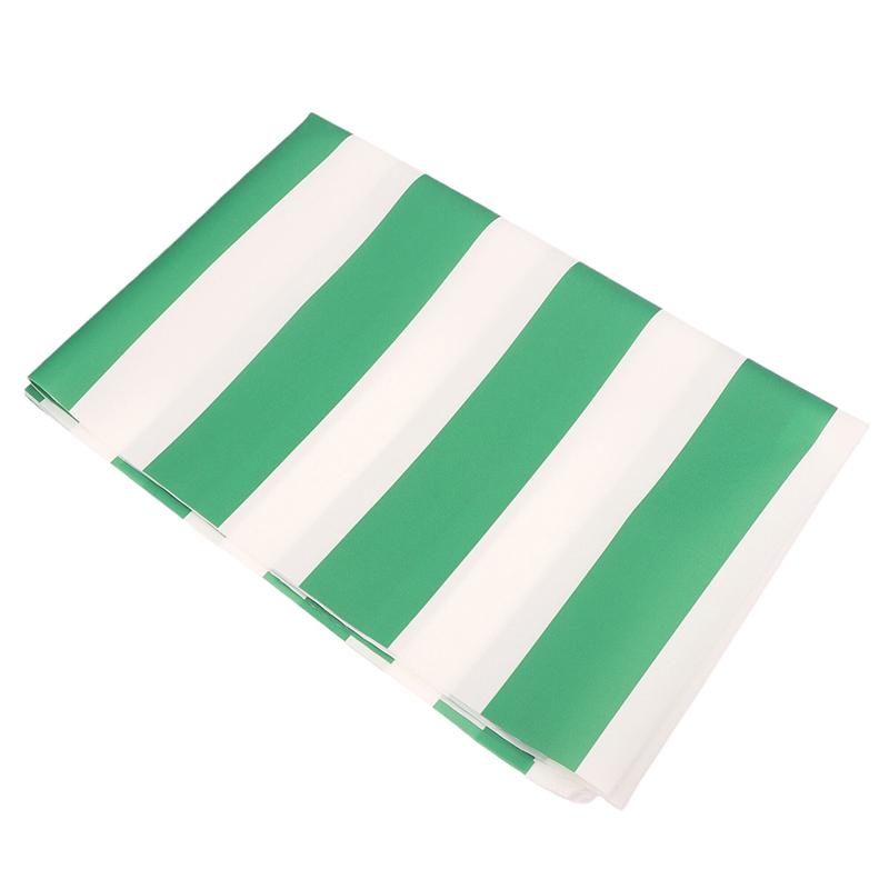 420D Stripet Trykk Oxford Stoff Vanntett Stoff Kalesjetelt Paraplyduk Pu-belagt 50X150Cm Solskjerm