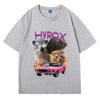 Cute Guinea Pig Men's Pattern Print Short Sleeve Summer Casual Versatile Street Atmosphere T-shirt Cool Breathable Oversized Top