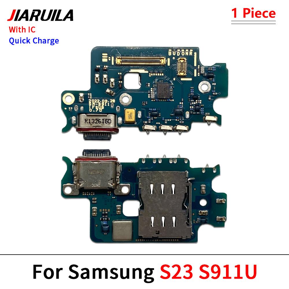 Connettore Dock Caricabatterie USB Porta di Ricarica Cavo Flessibile Microfono Per Samsung S22 S23 S24 Plus Ultra S21 Fe 5G S901B S906B S908B
