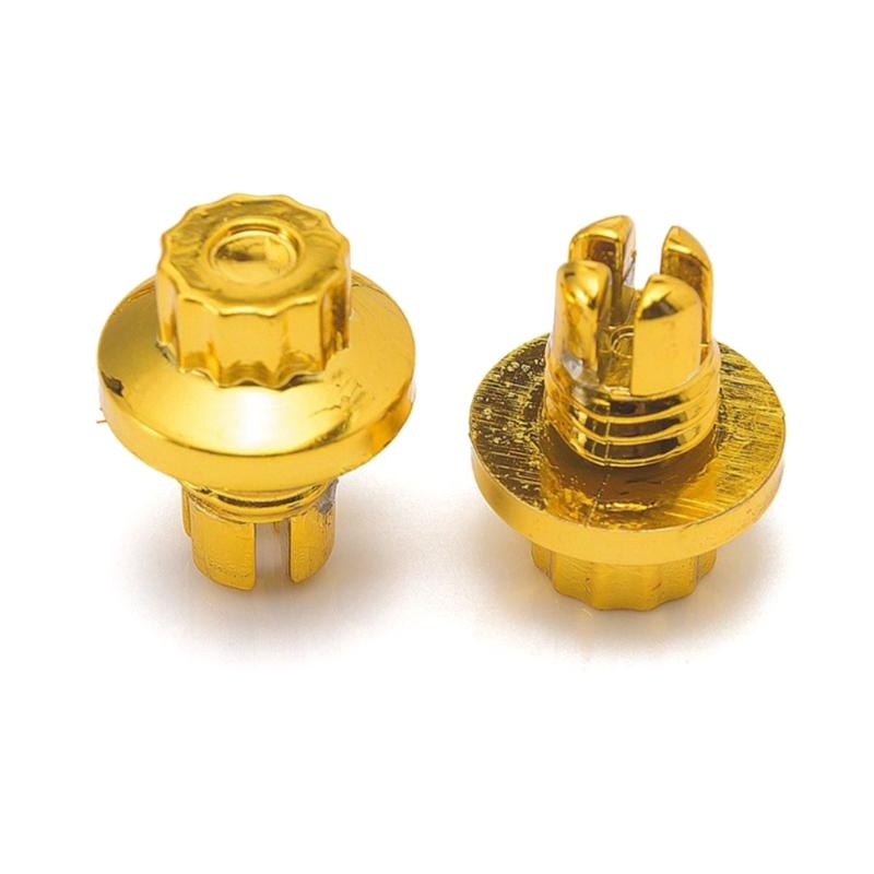 10pcs/Set Wheel Rivets Nuts Caps For Universal Cap Lip Screw Bolt Tires Rim Cover Decoration Replacement Car Styling Accessroies