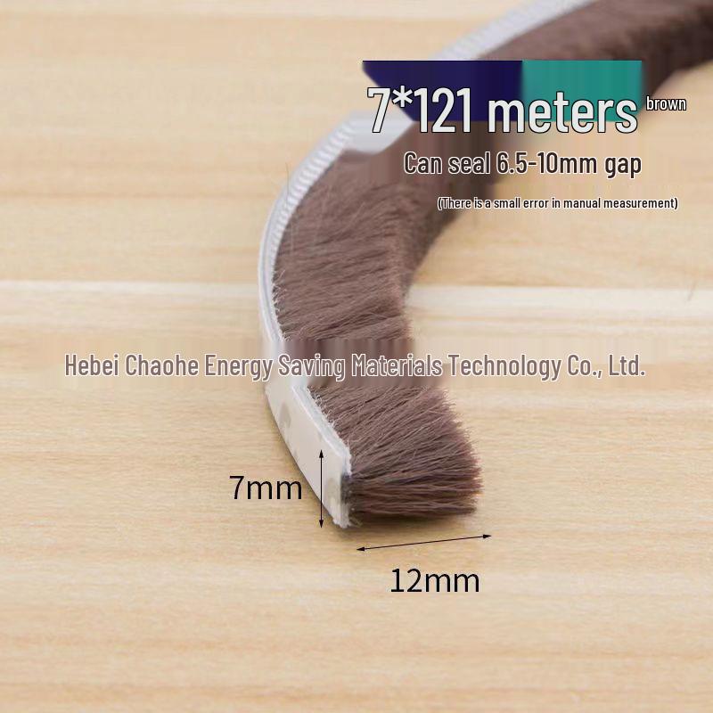 Self-Adhesive Wool Weather Stripping for Doors and Windows