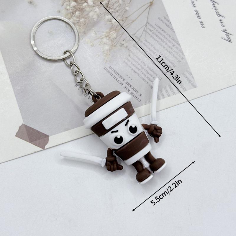 Playful Italian Brainrot Animals Keychains Acrylic Shark Keychain Meme Keyrings Fans Friends Gifts Phone Charms Backpack Pendants