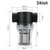 1Pc 40 80Mesh Inline Mesh Strainer Water Pump Filter Screen Garden Irrigation Pc Material Watering Pipe Filter Garden Supplies