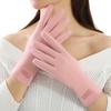 1 Pair Winter Women Full Finger Gloves Touch Screen Warm