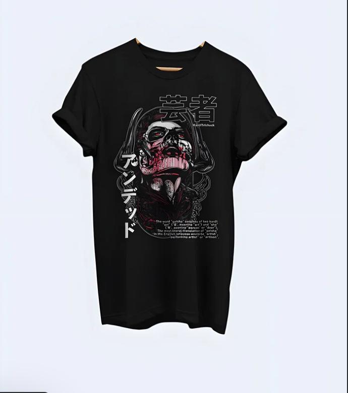Unisex Oversized Street Style Graphic T-Shirt